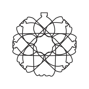 Logo botellas de agua